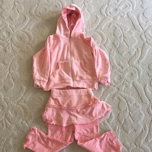 Girls Velour Set