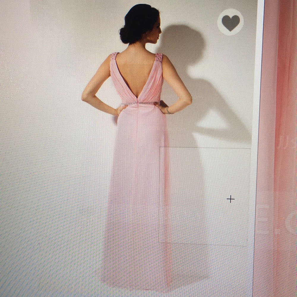 Chiffon bridesmaid dress. - Picture 3 of 4