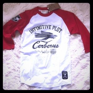 New Men’s Baseball 3/4 sleeve top