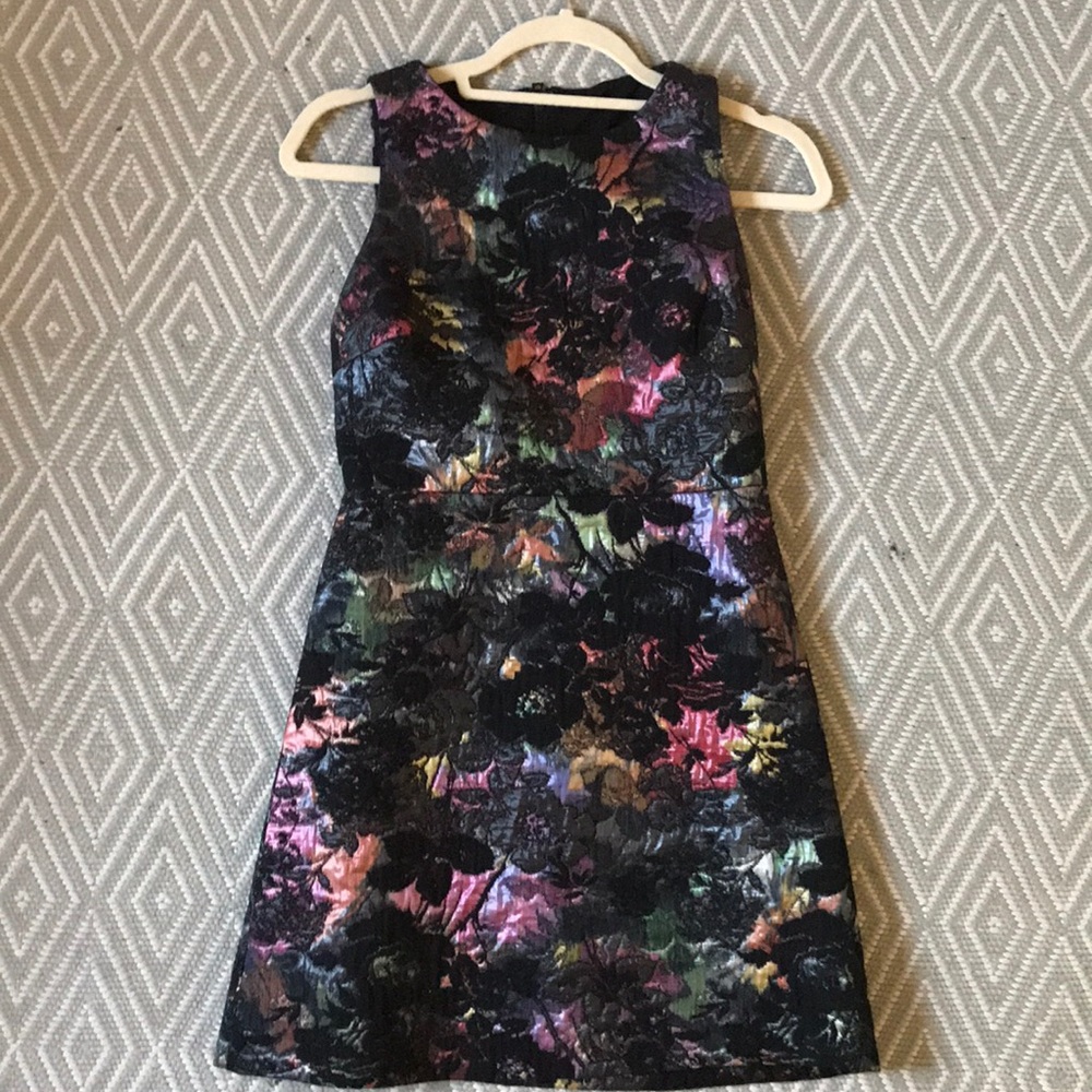 Alice + Olivia winter floral dress