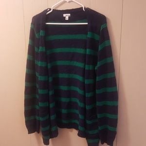 Abound green and blue cardigan