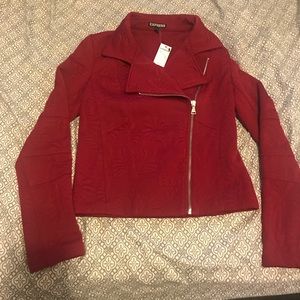 Express red jacket