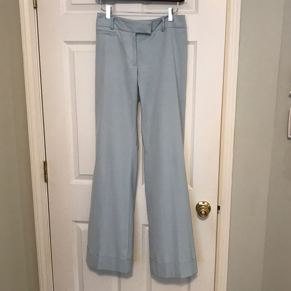 ❄️BCBG Baby Blue Lined Slacks Excellent Condition!