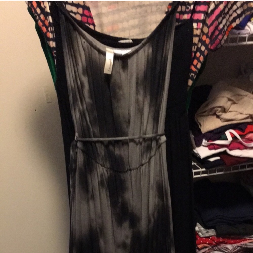 Tye Dye A Pea in the Pod Strapless Maternity Maxi