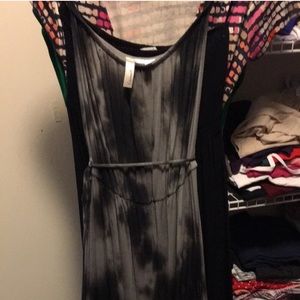 Tye Dye A Pea in the Pod Strapless Maternity Maxi