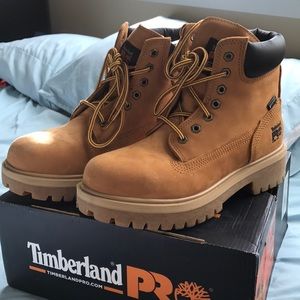 NWT Timberland Pro steel toe boots