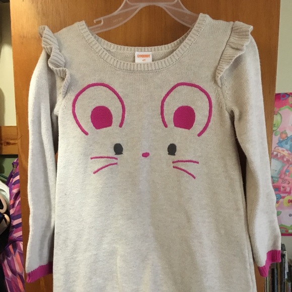 Gymboree Other - Gymboree mouse sweater dress
