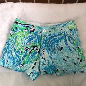 Lilly Pulitzer Callahan Short Size 0