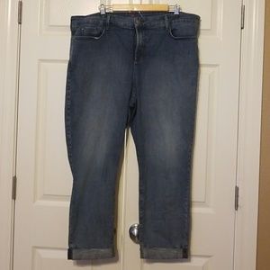 NYDJ Cuffed Boyfriend Jeans