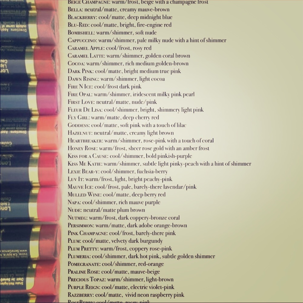 LipSense lipstick