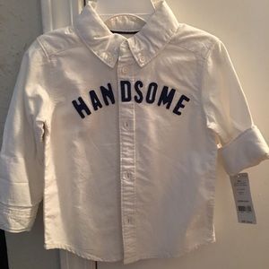 Carters Long Sleeve button down