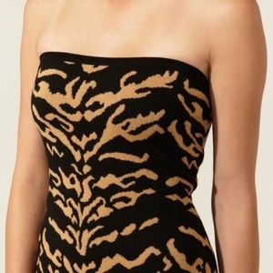 Missoni strapless dress