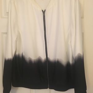 Donna Karan NYC lightweight bomber jacket.