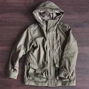 Army green jacket