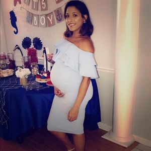 Off the shoulder, DIXE BARDOT| Maternity dress