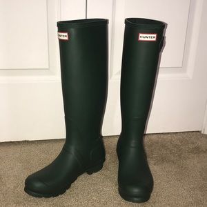 Hunter Boots - Tall, size 8!