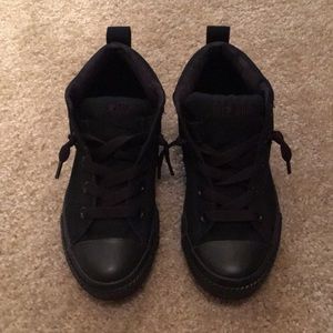 Black converse