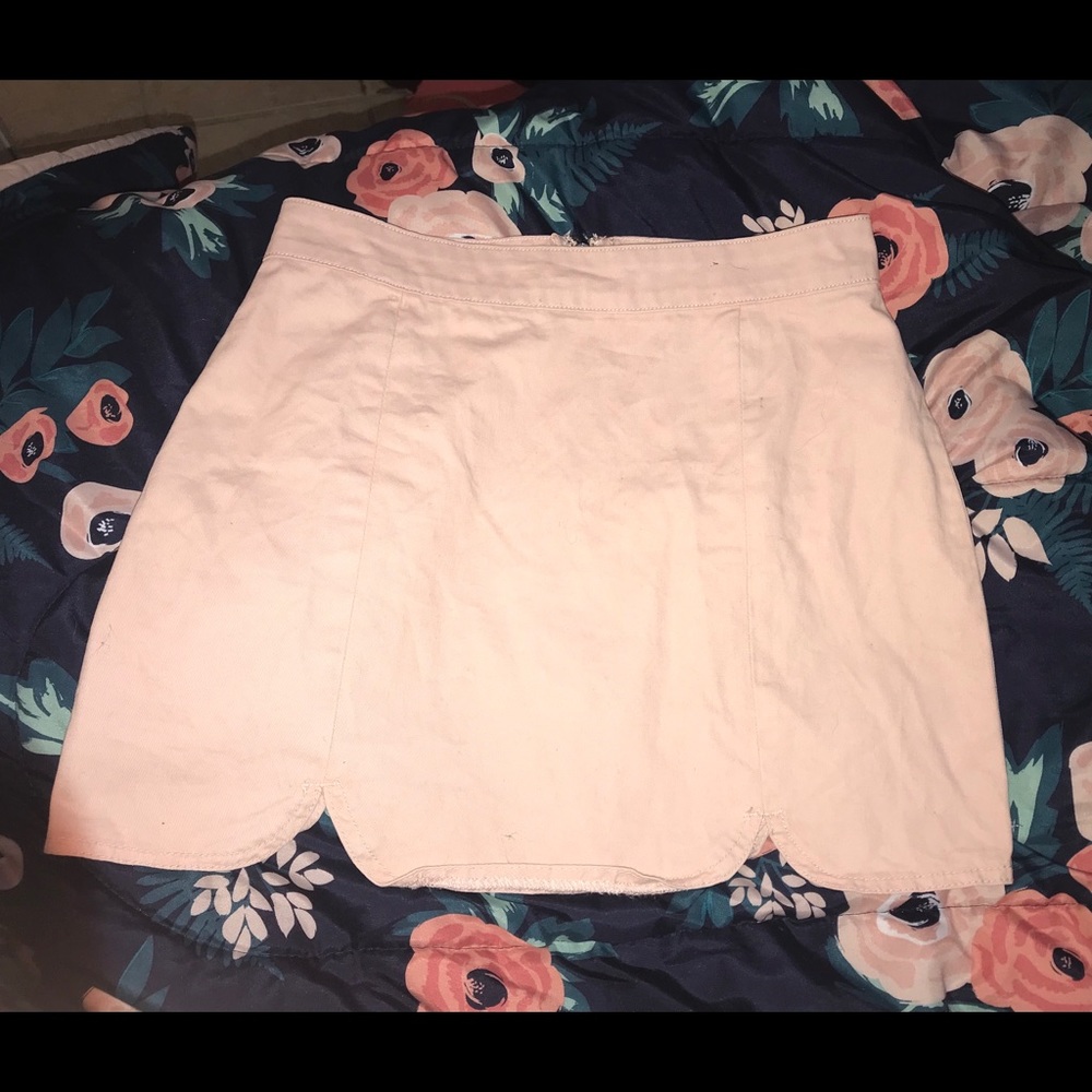 Pink Mini Skirt