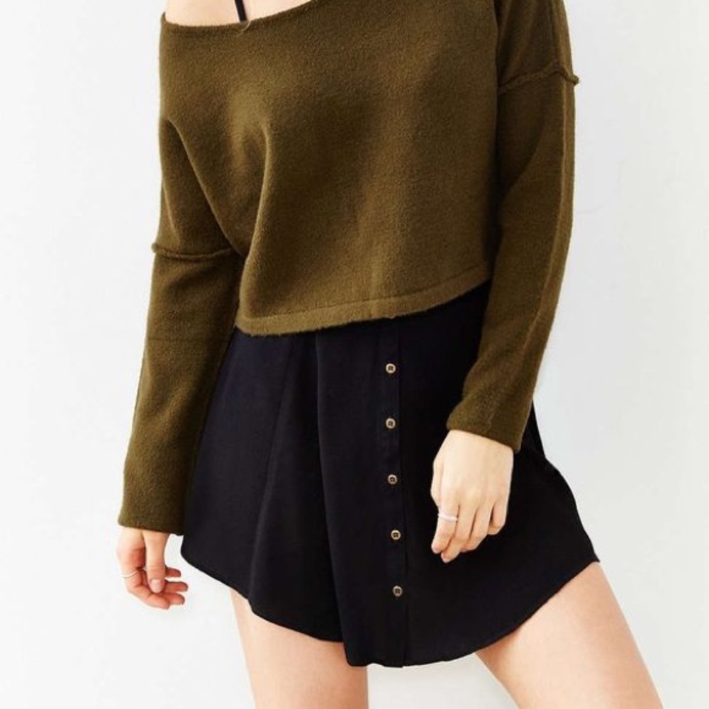 Black Button Down Skirt✖️