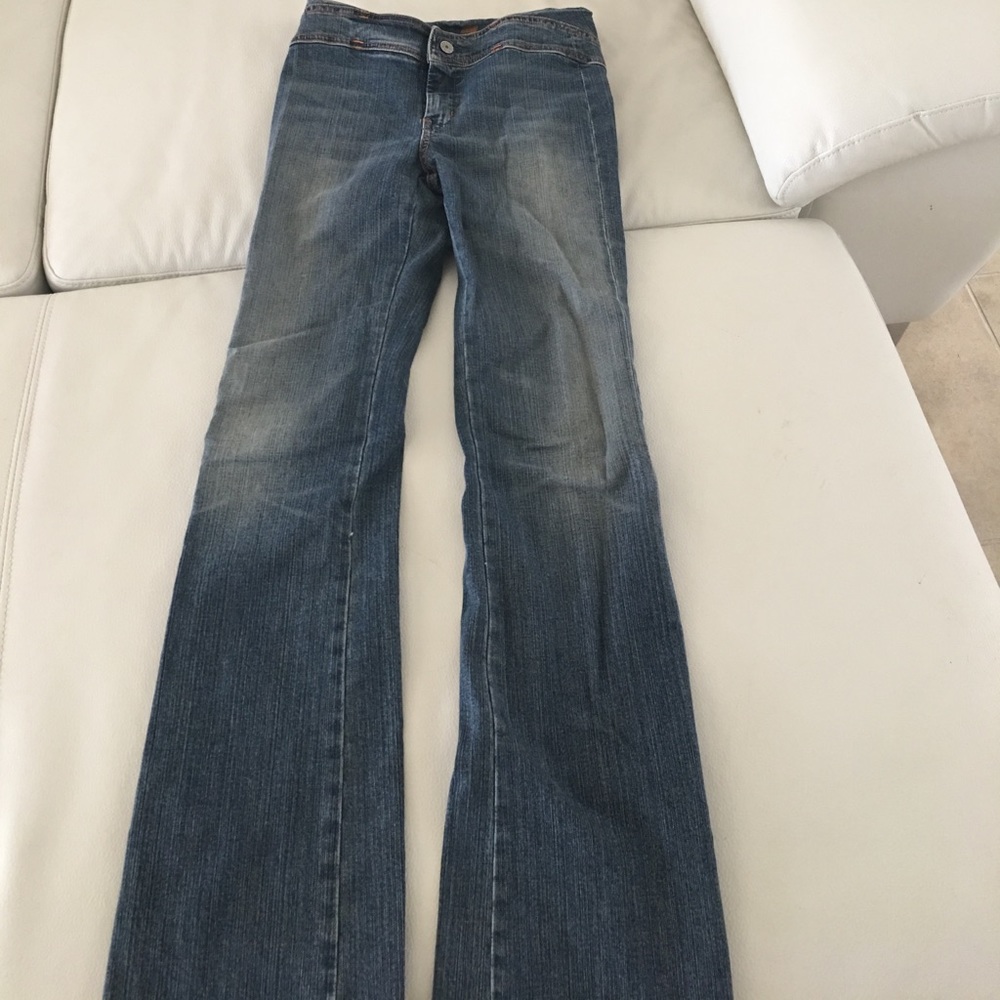 7 stretchy/flare jean