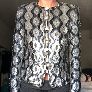 Escada Couture Sequin Blazer
