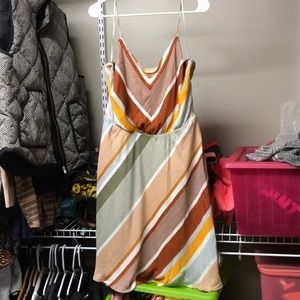 Spring spaghetti strap dress