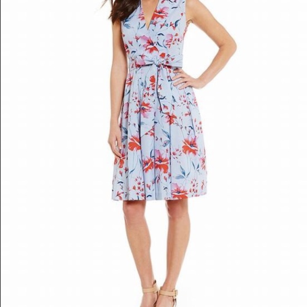 Ivanka Trump floral striped dress