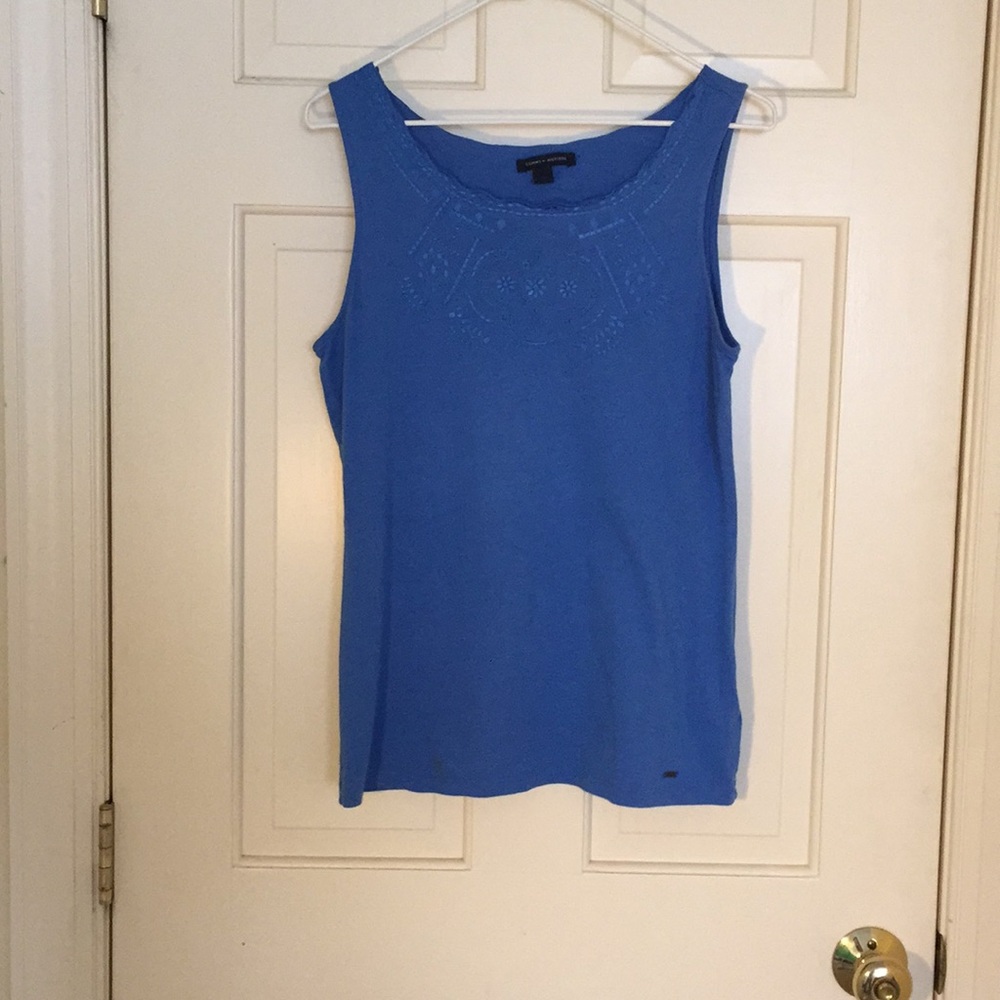 Tommy Hilfiger royal blue tank top