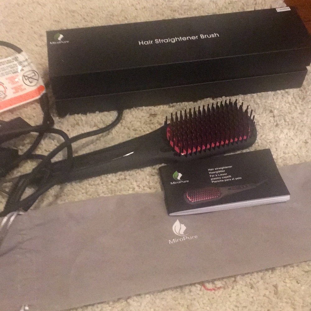 💁🏼Never used MiroPure hair straightener brush