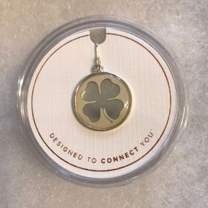 Alex and Ani sterling silver charm and hook