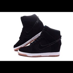 Nike Women’s Dunk Sky Hi Wedge Sneakers