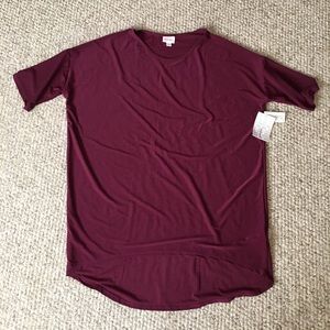 Purple Large LuLaRoe Irma NWT