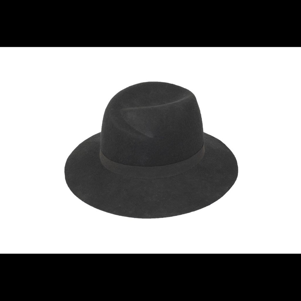 Jack + Lucy Bicoastal Wide Brim Black Hat