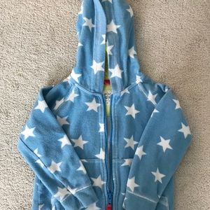 Mini Boden Terry Cloth Zip Sweatshirt