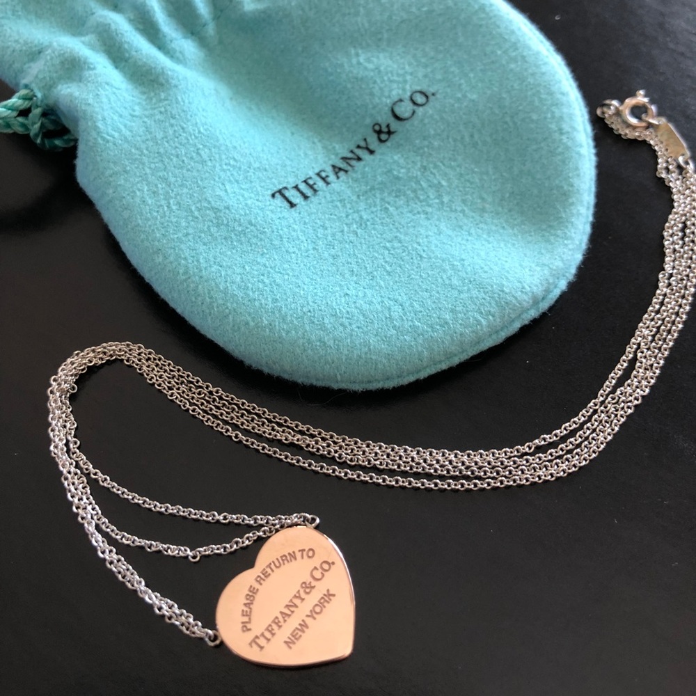 Tiffanys double chain necklace