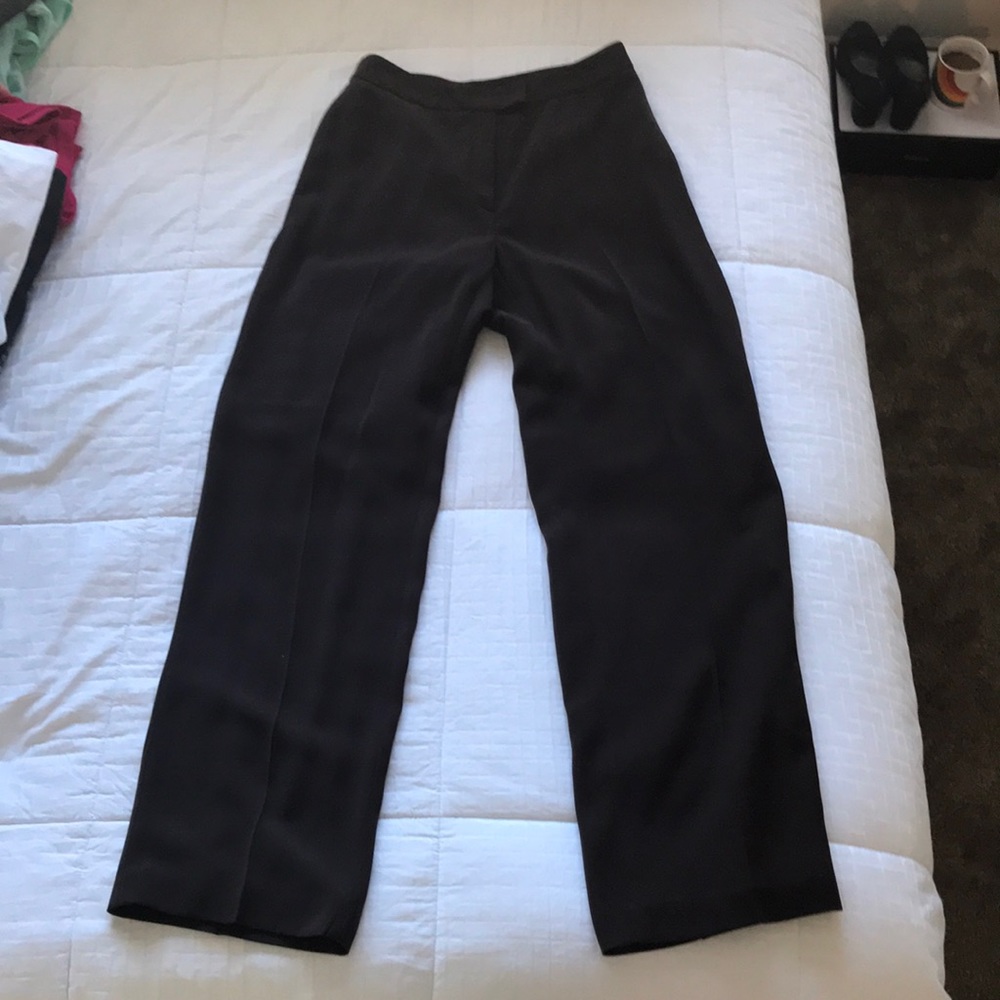 Rich chocolate brown INC fully lined trousers