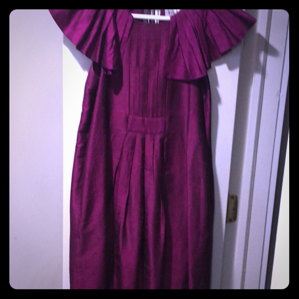 Nicole Miller purple dress