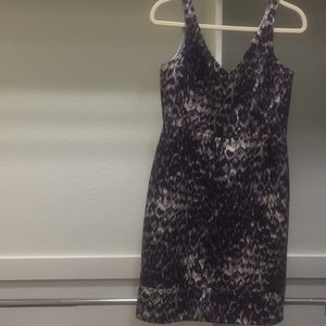 J. Crew Animal print dress
