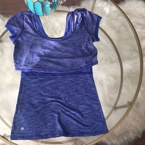 NWT Lululemon sweat bound tee