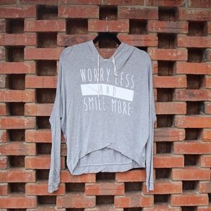 Graphic Hi-Low Hoodie