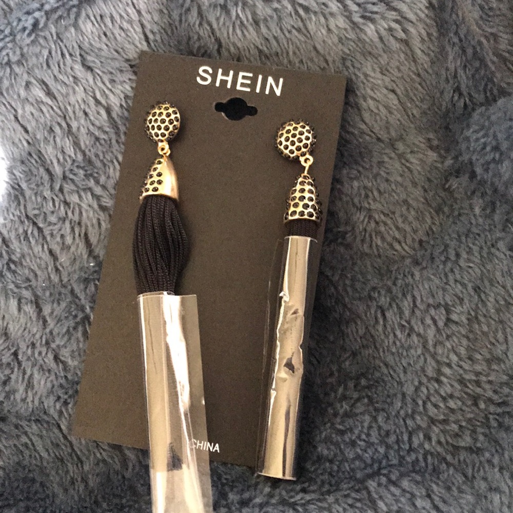 SHEIN tassel earrings