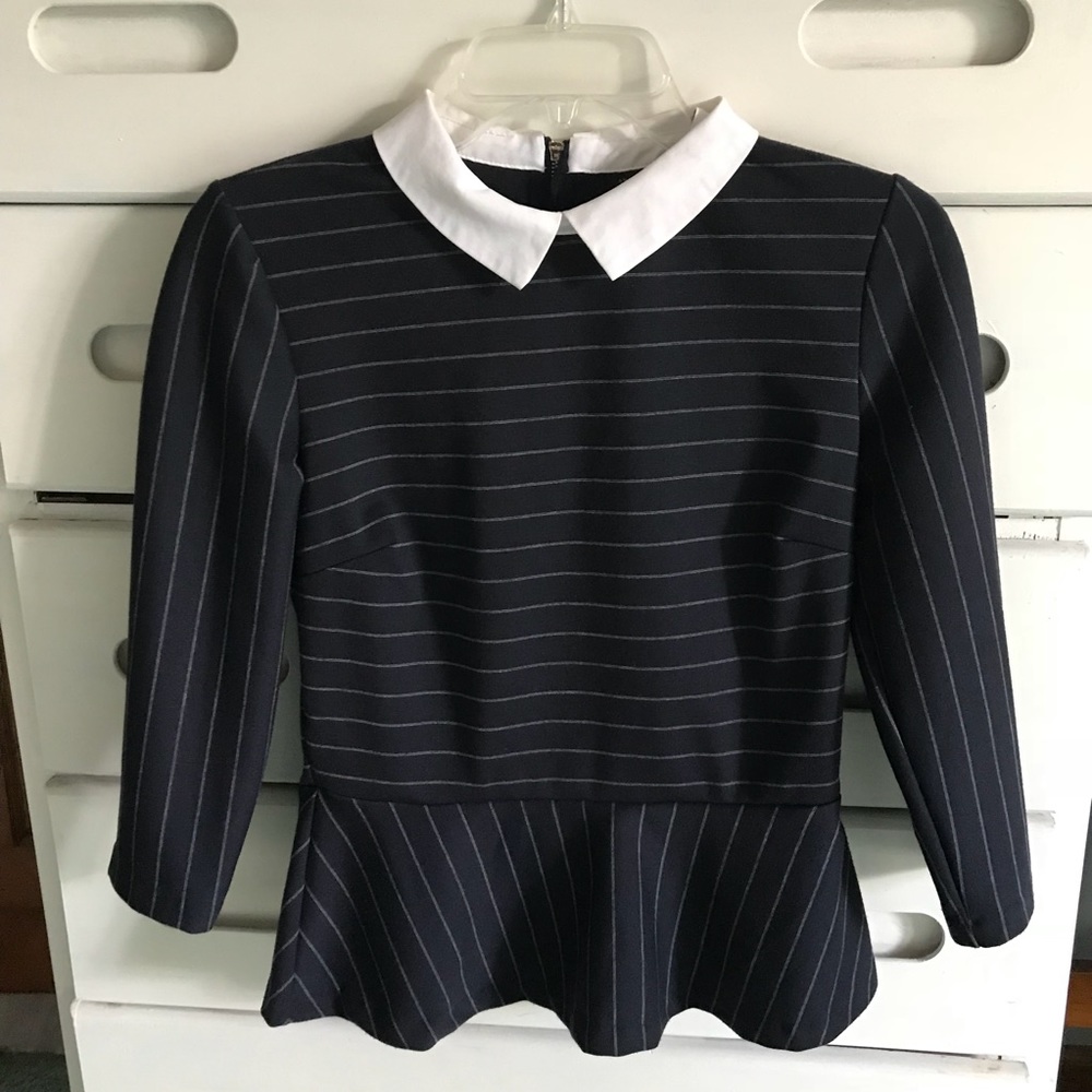 Ann Taylor Peplum Top