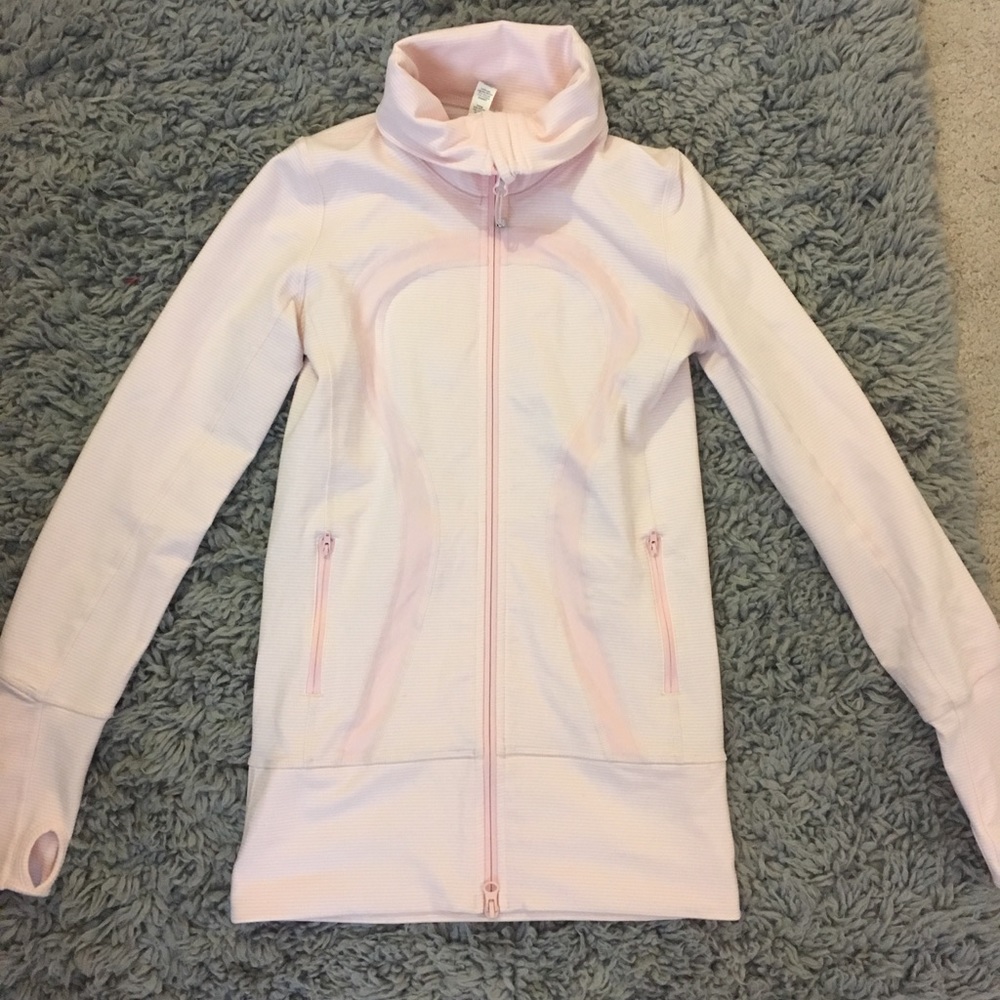 Lululemon Light Pink Workout Jacket