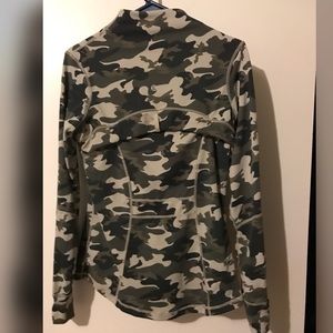 Lululemon zip up military jacket