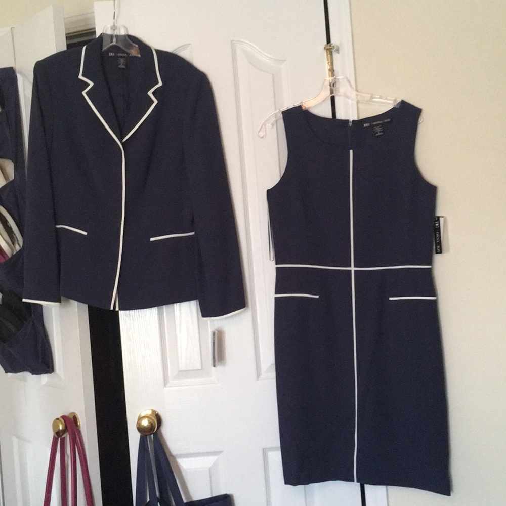 Dress and blazer