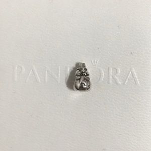 Snowman Pandora charm