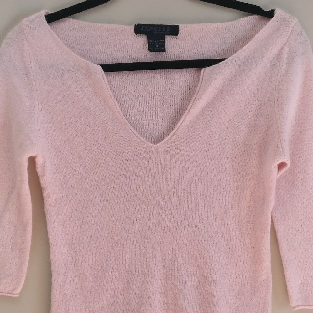 Ballet Pink Cashmere Sweater
