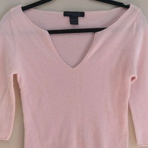 Ballet Pink Cashmere Sweater