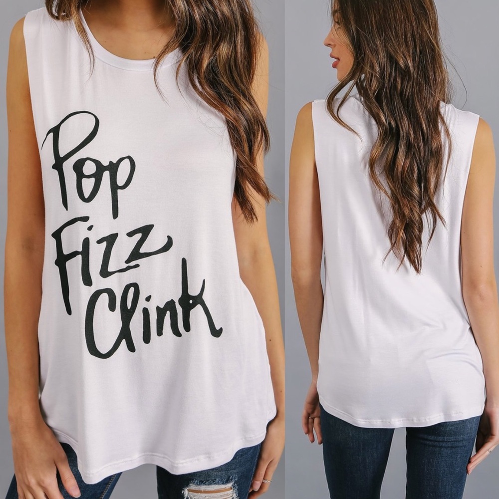 LAST SIZE🥂Pop Fizz Clink Tank - Picture 7 of 7