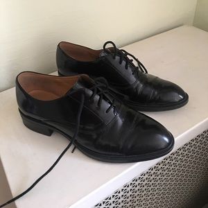 Black oxfords